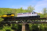 Crossing the Ramapo River at Oakland NJ 